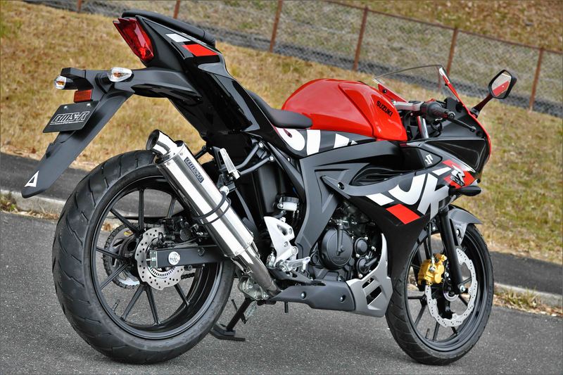 BEAMS G346-53-S6J GSX-R125/S125 8BJ-DL32D フルエキ R-EVO