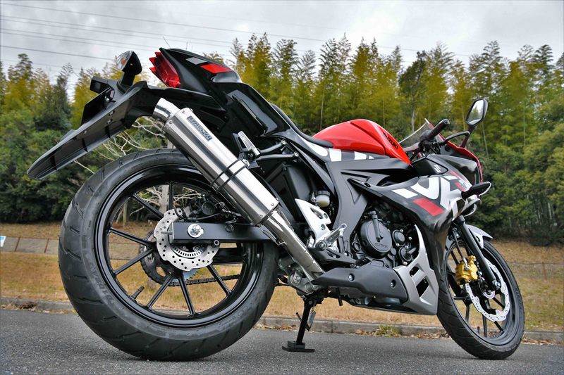 BEAMS G346-53-S6J GSX-R125/S125 8BJ-DL32D フルエキ R-EVO