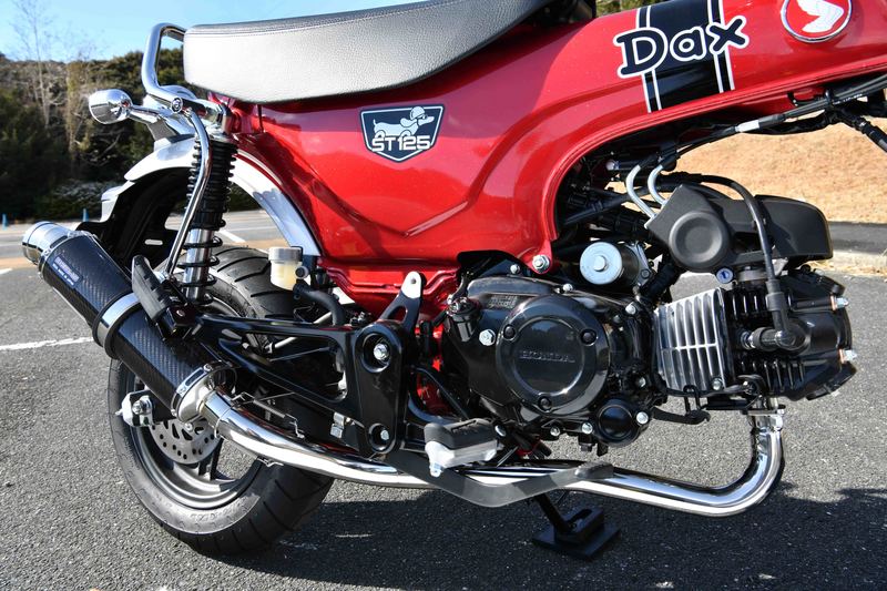 BEAMS G1012-53-006 DAX125 ダックス 8BJ-JB04 フルエキ R-EVO カーボン ビームス マフラーの画像