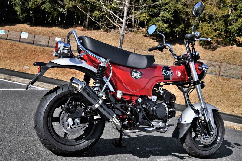 BEAMS G1012-53-006 DAX125 ダックス 8BJ-JB04 フルエキ R-EVO カーボン ビームス マフラーの画像