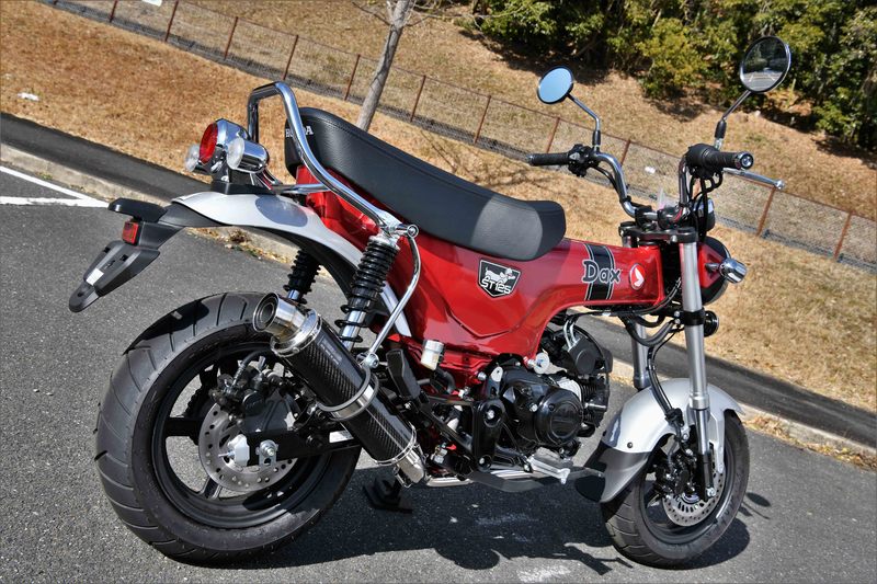 BEAMS G1012-53-006 DAX125 ダックス 8BJ-JB04 フルエキ R-EVO カーボン ビームス マフラーの画像