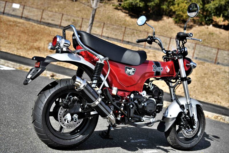 BEAMS G1012-53-006 DAX125 ダックス 8BJ-JB04 フルエキ R-EVO カーボン ビームス マフラーの画像