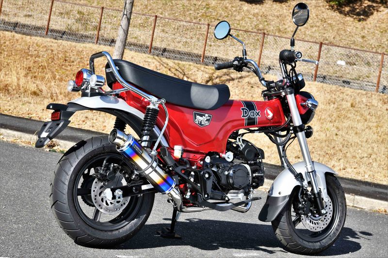 BEAMS G1012-53-007 DAX125 ダックス 8BJ-JB04 フルエキ R-EVO チタン ビームス マフラーの画像