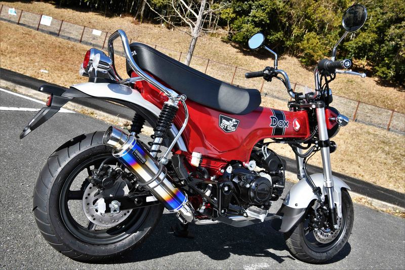 BEAMS G1012-53-007 DAX125 ダックス 8BJ-JB04 フルエキ R-EVO チタン ビームス マフラーの画像