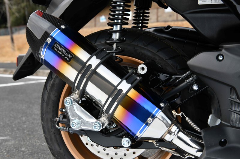 BEAMS G271-65-001 N-MAX155 8BK-SG66J 2022~ フルエキ CORSA-EVO2