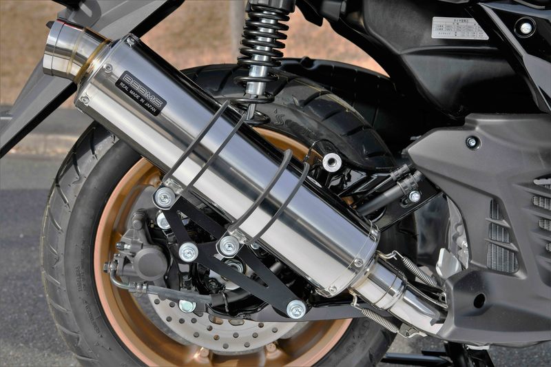 BEAMS G271-53-008 N-MAX155 8BK-SG66J 2022~ フルエキ R-EVO ステンレス ビームス マフラーの画像