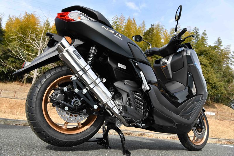 BEAMS G271-54-008 N-MAX155 8BK-SG66J 2022~ フルエキ R-EVO2 ステンレス ビームス マフラーの画像