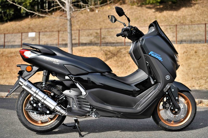 BEAMS G271-54-008 N-MAX155 8BK-SG66J 2022~ フルエキ R-EVO2 ステンレス ビームス マフラーの画像