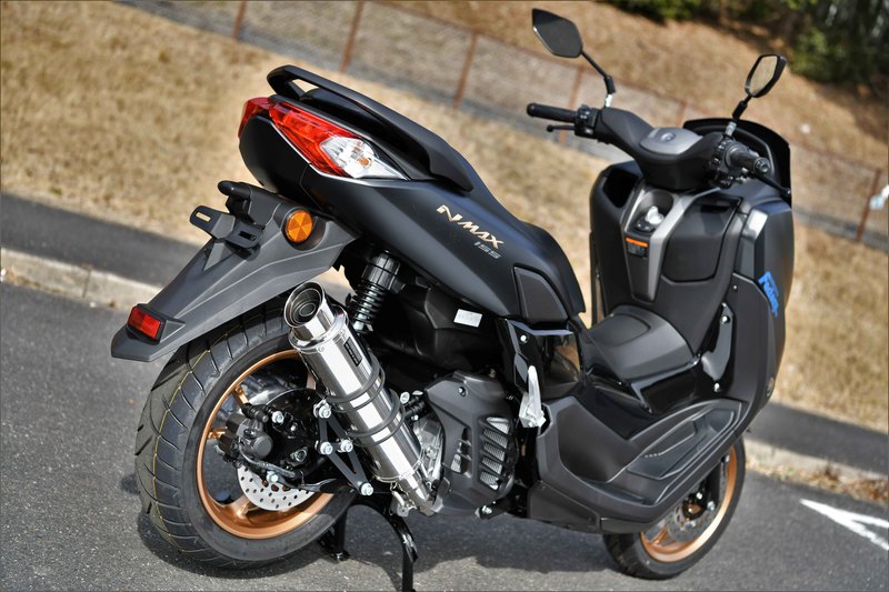 BEAMS G271-54-008 N-MAX155 8BK-SG66J 2022~ フルエキ R-EVO2 ステンレス ビームス マフラーの画像