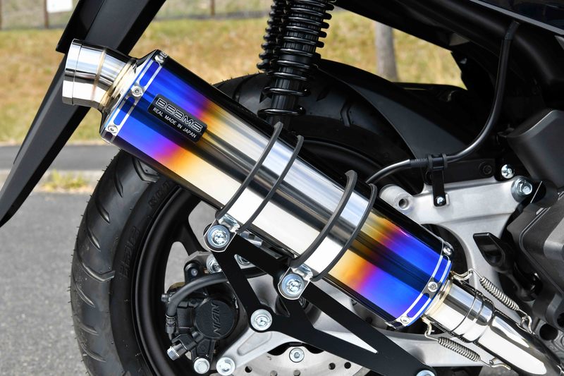 コレクション bd BEAMS G1014-53-007 PCX125 2023~ 8BJ-JK05 R-EVO ヒートチタン