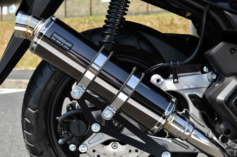 pcx jk05 BEAMS ステンレススチール マフラー ブラック 製品一覧：マフラー > HONDA > PCX125：2021〜 ｜ BEAMS