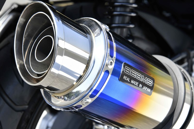 BEAMS G1014-54-007 PCX125 2023~ 8BJ-JK05 R-EVO2 ヒートチタン