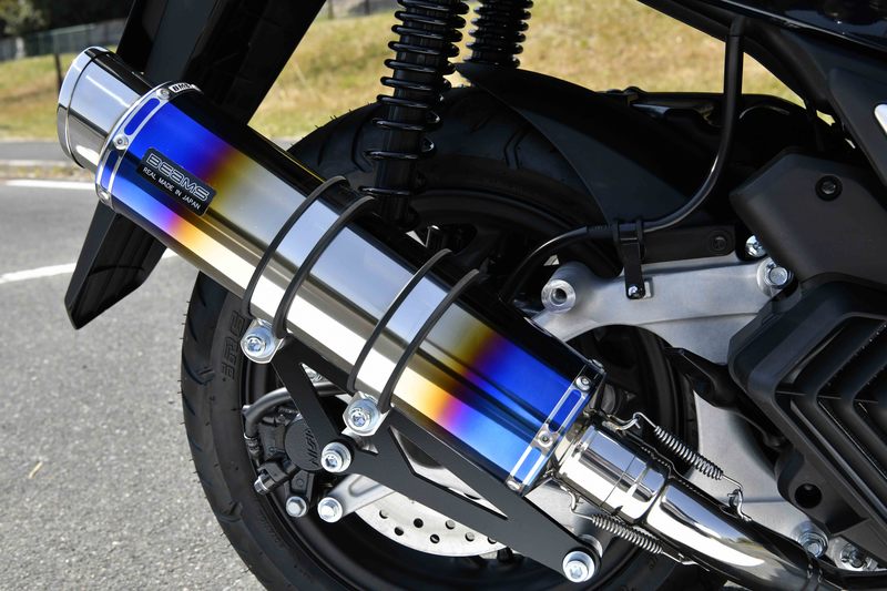 BEAMS G1014-54-007 PCX125 2023~ 8BJ-JK05 R-EVO2 ヒートチタン