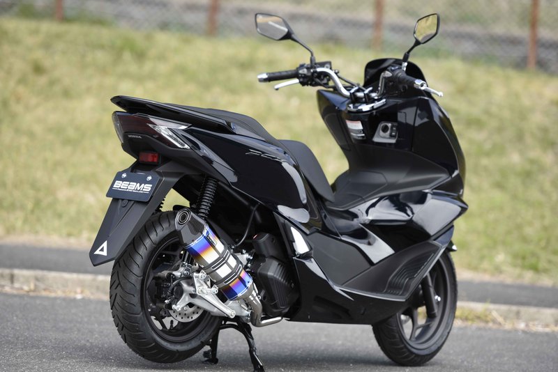 BEAMS G1015-65-001 PCX160 2023~ 8BK-KF47 CORSA-EVO2 ヒートチタン