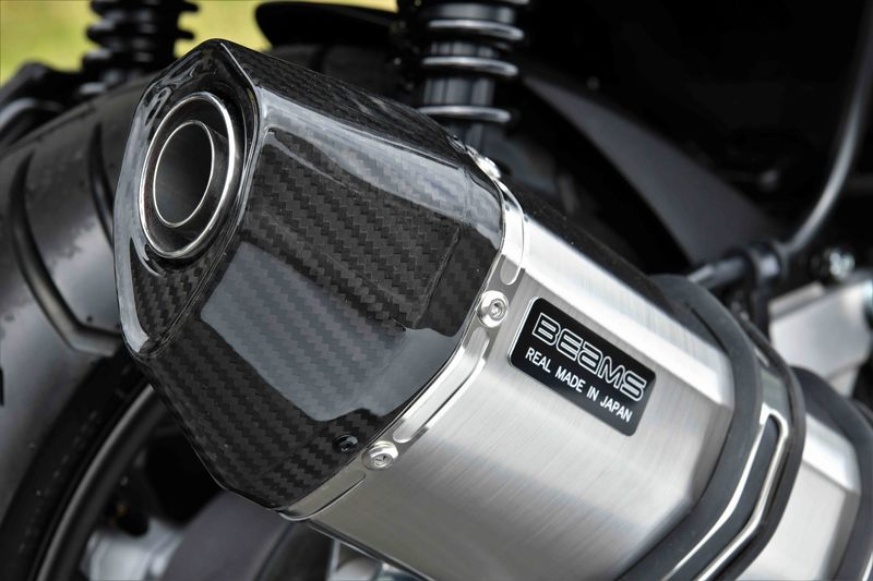 BEAMS G1015-64-000 PCX160 2023~ 8BK-KF47 CORSA-EVO2 ステンレス