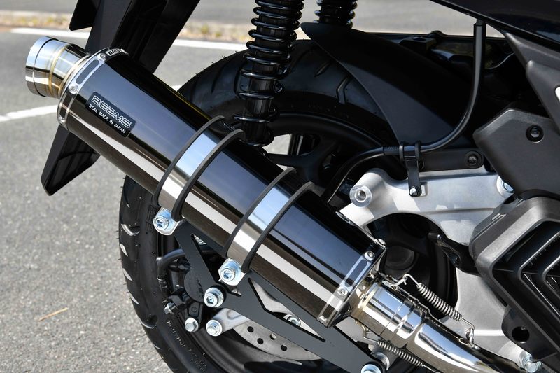 BEAMS G1015-53-007 PCX160 2023~ 8BK-KF47 R-EVO ヒートチタン