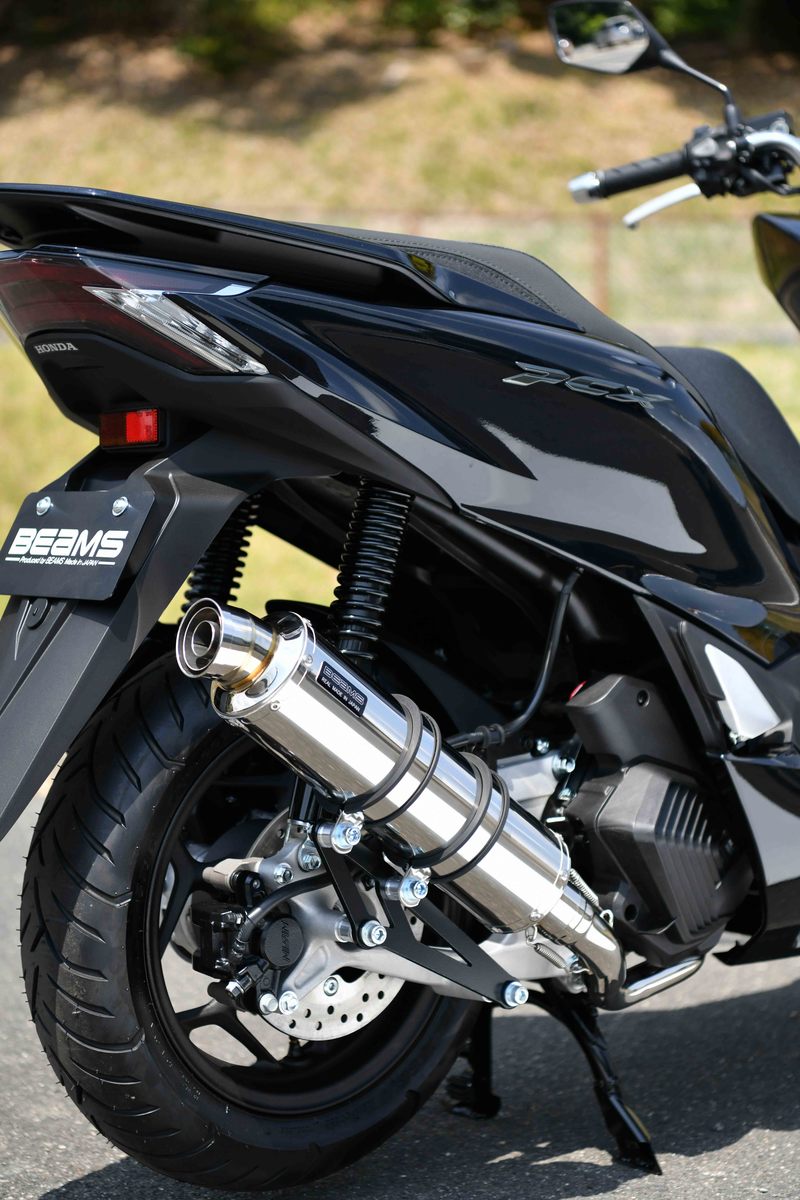 BEAMS G1015-53-008 PCX160 2023~ 8BK-KF47 R-EVO ステンレス ビームス 