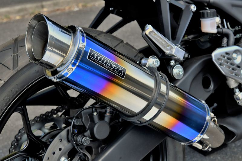BEAMS BEAMS R-EVO2 ヒートチタン スリップオンマフラー 政府