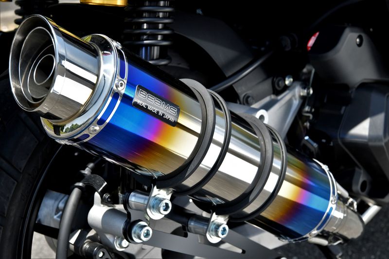 送料無料 百貨店 ADV160 G1013-54-007 BEAMS 2023~ ヒートチタン R-EVO2 8BK-KF54 パーツ