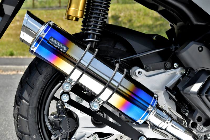 BEAMS G1013-54-007 ADV160 2023~ 8BK-KF54 R-EVO2 ヒートチタン