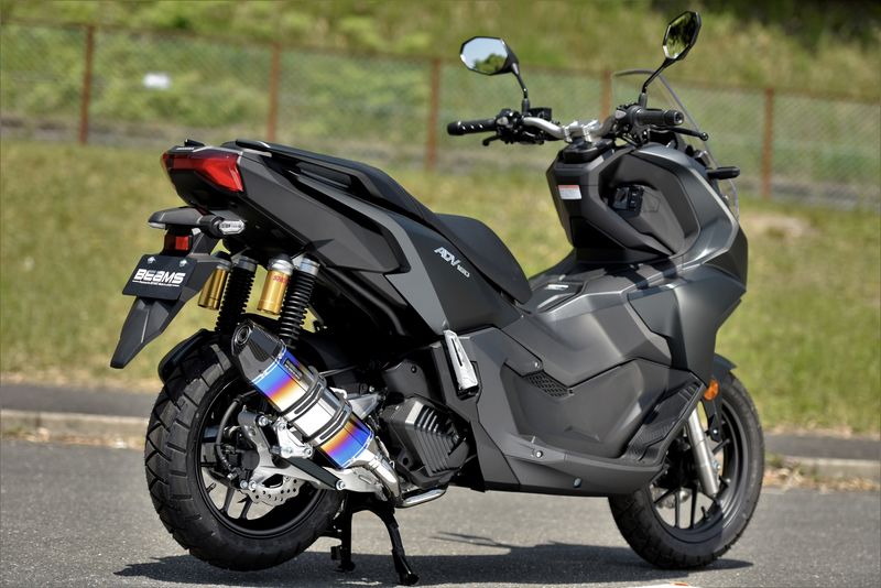 ピッチブラック　ストーム BEAMS G1013-65-001 ADV160 2023~ 8BK-KF54 CORSA-EVO2 ヒート
