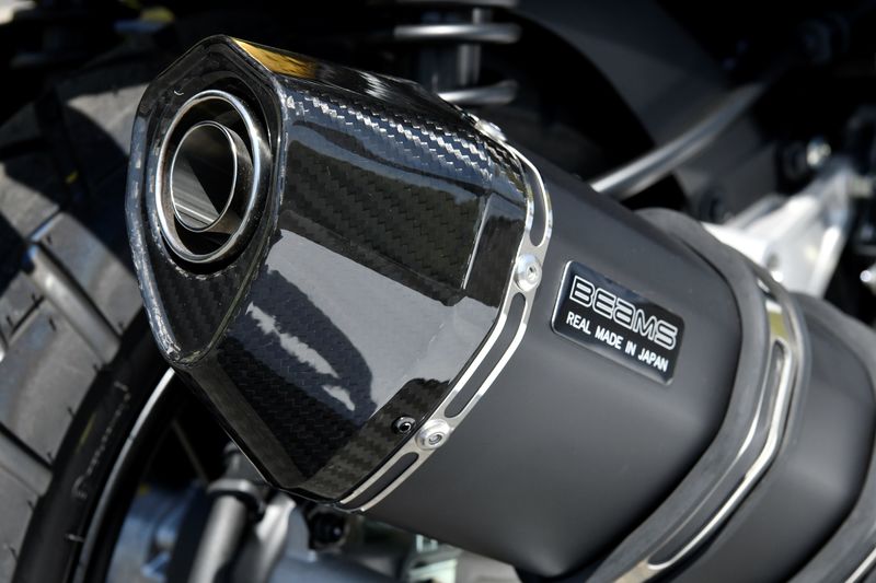 ADV160 KF54 ビームスマフラー R-EVO ヒートチタンサイレンサー 楽天市場】R-EVO2 マフラー ヒートチタンサイレンサー 政府認証