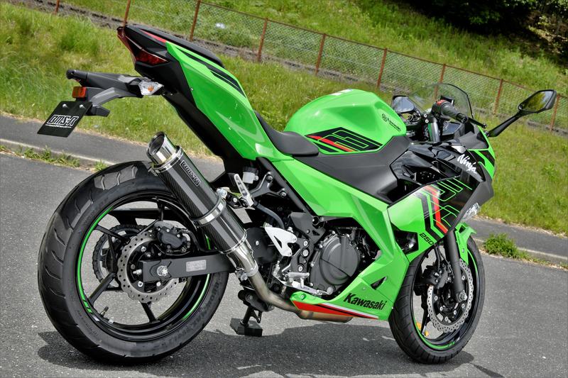 BEAMS G433-54-P3J NINJA250 8BK-EX250Y/2BK-EX250P スリップオン R