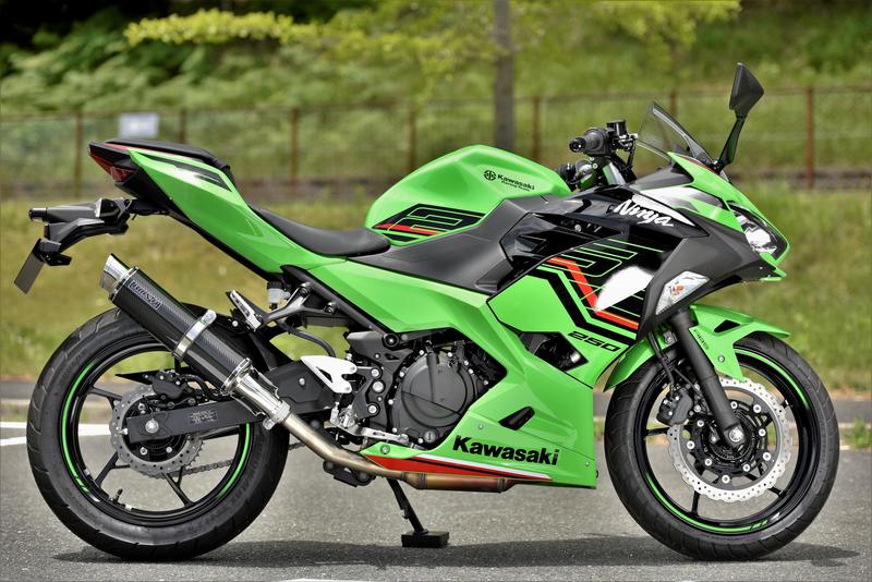 BEAMS G433-54-P3J NINJA250 8BK-EX250Y/2BK-EX250P スリップオン R