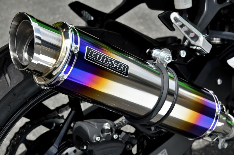 BEAMS G433-54-P3J NINJA250 8BK-EX250Y/2BK-EX250P スリップオン R