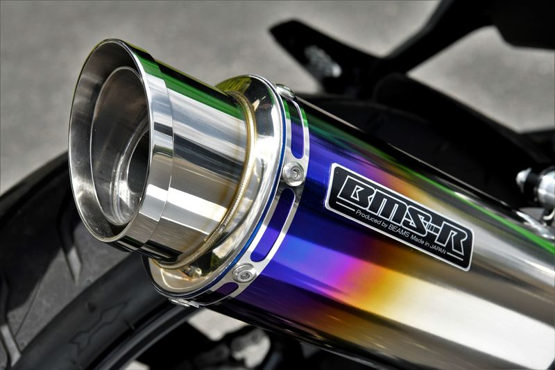 BEAMS G433-54-P1J NINJA250 8BK-EX250Y/2BK-EX250P スリップオン R