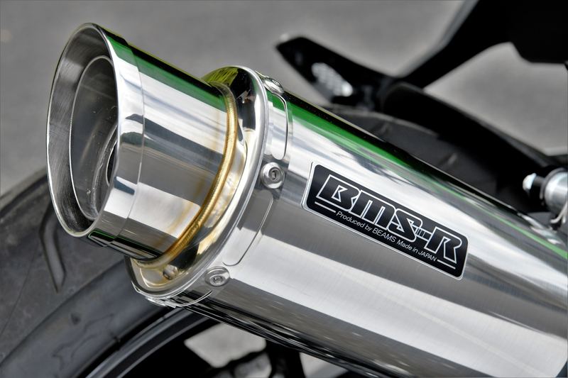 こ*ん様 Ninja250R（EX250KE）BEAMS BMS-R ステンスリ BEAMS G433-54-P3J NINJA250 8BK-EX250Y/2BK-EX250P スリップオン R