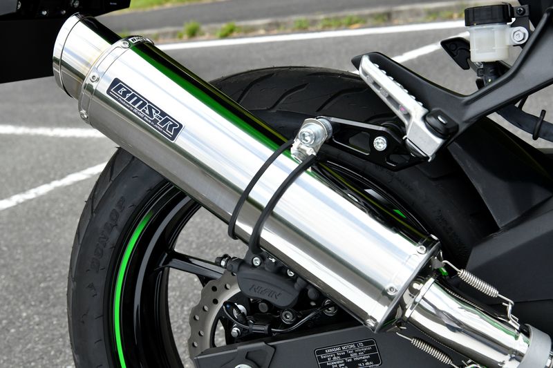 BEAMS ビームス Ninja 250R ニンジャ EX250K マフラー ninja250 マフラー（BEAMS／バイク用フルエキゾースト）｜マフラー