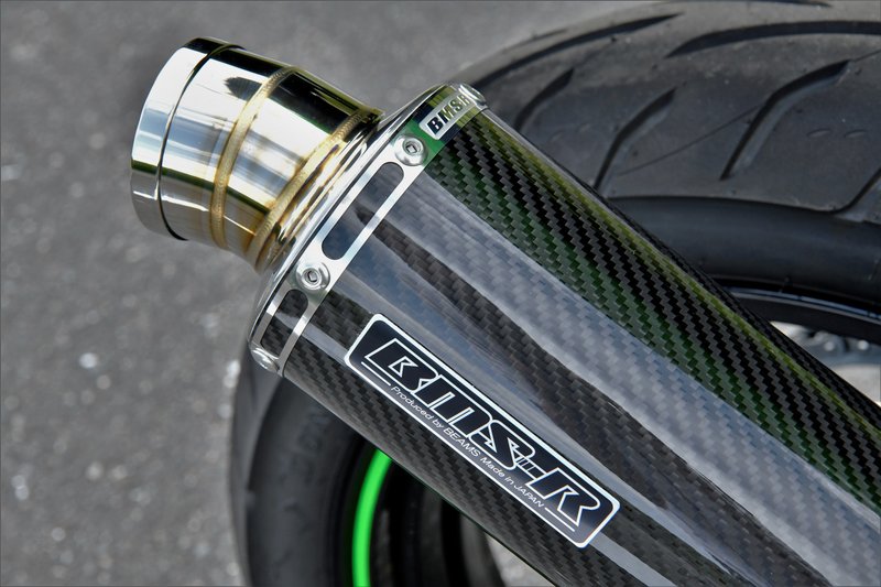 BEAMS G433-53-P2J NINJA250 8BK-EX250Y/2BK-EX250P スリップオン R