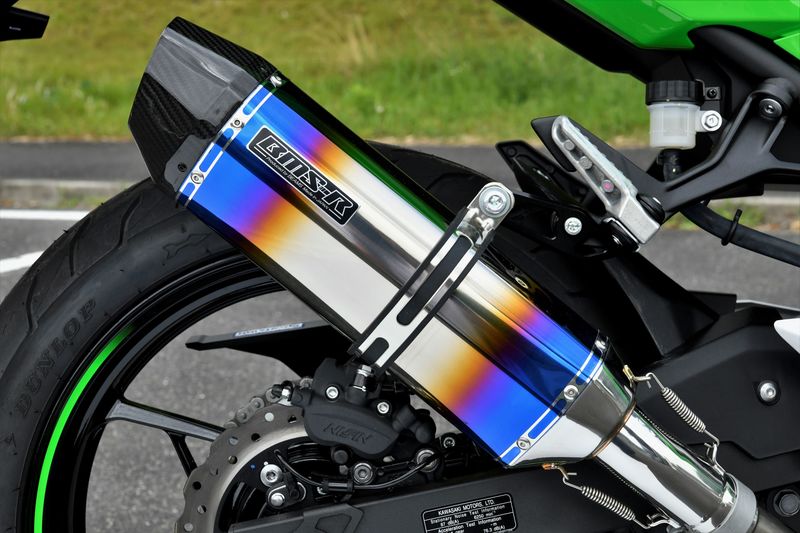 BEAMS G433-65-P6J NINJA250 8BK-EX250Y/2BK-EX250P スリップオン