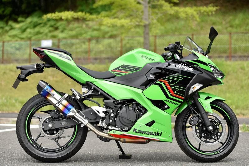 ninja250 マフラー（BEAMS／バイク用フルエキゾースト）｜マフラー