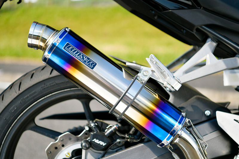 BEAMS G1019-53-P1J CBR250RR 8BK-MC51 R-EVO スリップオン ヒート