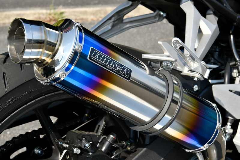 BEAMS G1019-53-P1J CBR250RR 8BK-MC51 R-EVO スリップオン ヒート