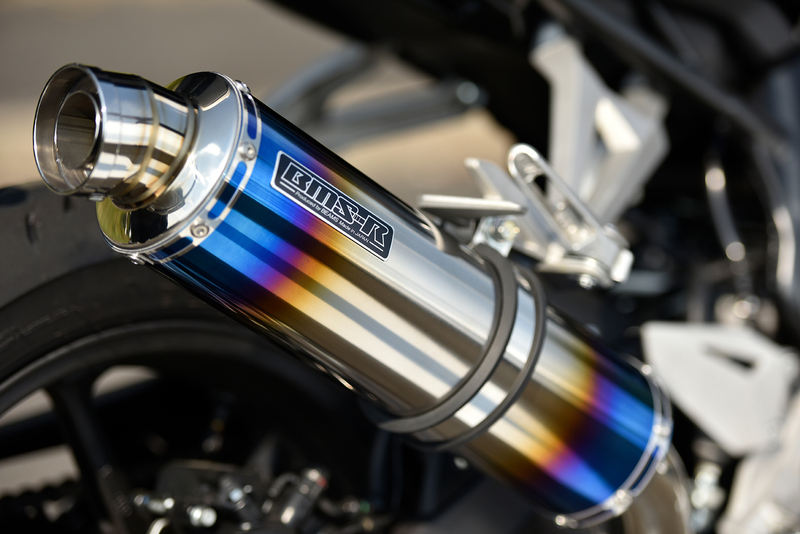 BEAMS G1019-53-P1J CBR250RR 8BK-MC51 R-EVO スリップオン ヒート