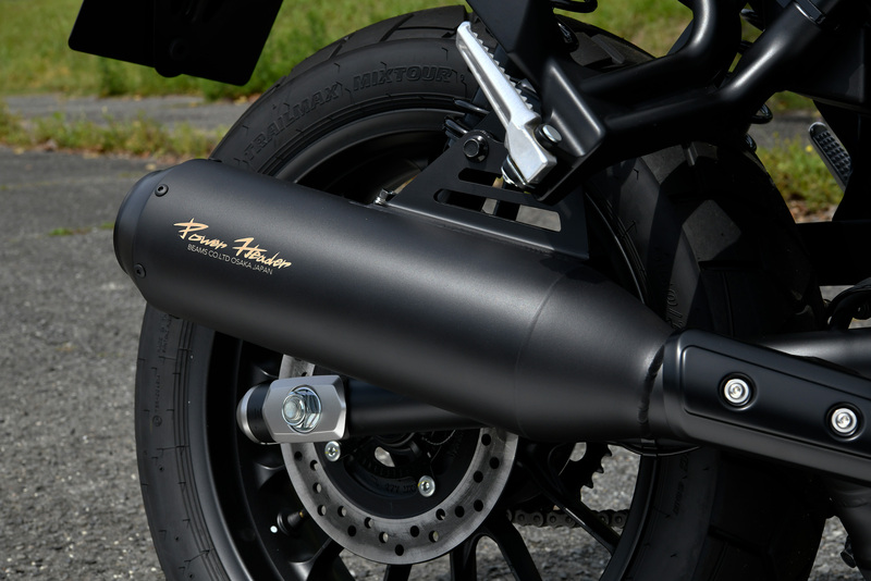 ビームススリップオンマフラー BEAMS G436-54-P2J ビームス ZX-25R 8BK-ZX250H R-EVO2