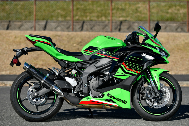 BEAMS G436-54-P2J ZX25R SE 8BK-ZX250H スリップオン R-EVO2 カーボン 