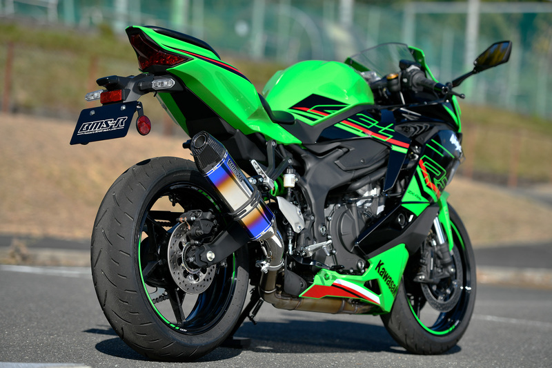 BEAMS G436-65-P6J ZX25R SE 8BK-ZX250H スリップオン CORSA-EVO2 ヒートチタン ビームス マフラー