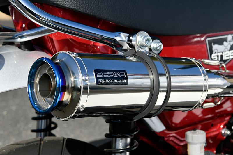 BEAMS G1012-56-008 DAX125 ダックス 8BJ-JB04 フルエキ R-EVO TYPE C