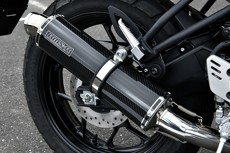 BEAMS G275-53-S2J XSR125 8BJ-RE46J フルエキ R-EVO カーボン
