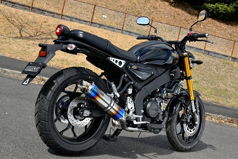 BEAMS G275-53-S1J XSR125 8BJ-RE46J フルエキ R-EVO ヒートチタン