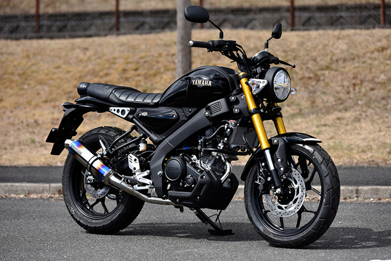 BEAMS G275-53-S1J XSR125 8BJ-RE46J フルエキ R-EVO ヒートチタン