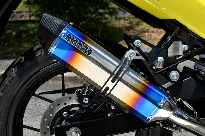 【中古】Vストローム250SX BEAMSマフラー CORSA-EVO II BEAMS G349-63-S7J Vストローム250SX 8BK-EL11L V-STROM CORSA