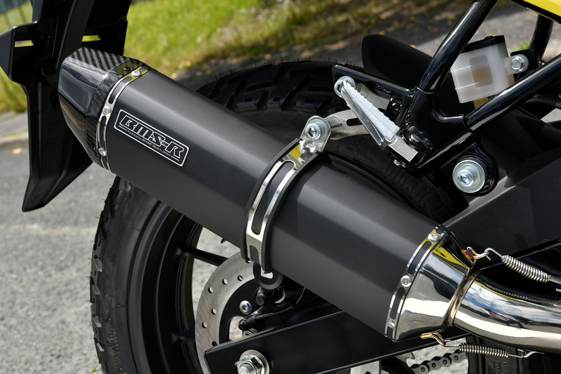 【中古】Vストローム250SX BEAMSマフラー CORSA-EVO II BEAMS ビームス CORSA-EVO2 MBK 政府認証 フルエキゾースト V