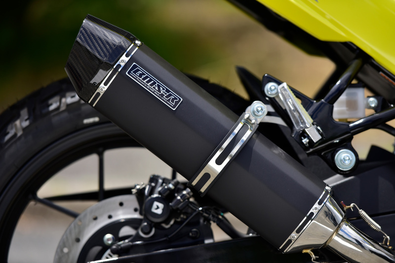 中古】Vストローム250SX BEAMSマフラー CORSA-EVO II