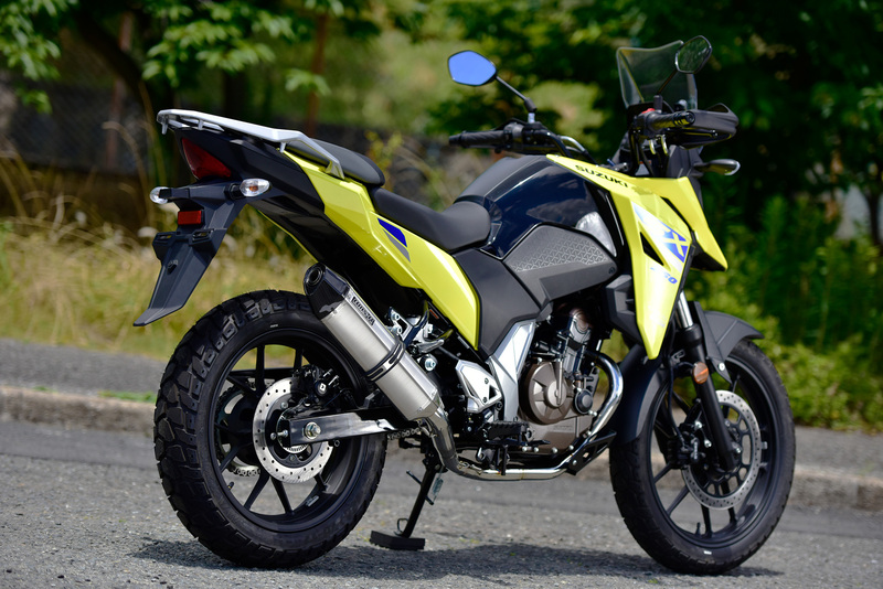 BEAMS G349-64-S6J Vストローム250SX 8BK-EL11L V-STROM CORSA-EVO2 ステンレスサイレンサー ビームス マフラー