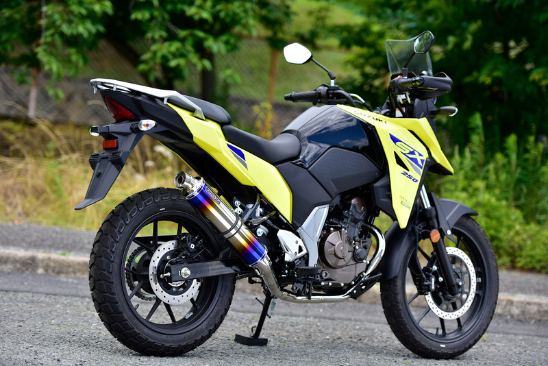 vストローム250 マフラー（バイク用フルエキゾースト）｜マフラー
